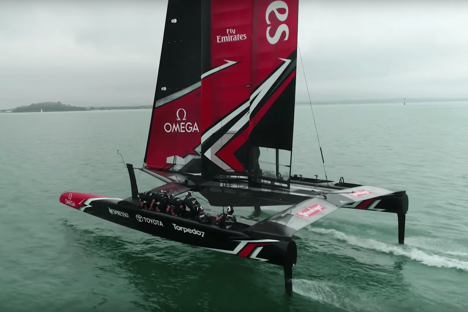 Emirates Team New Zealand Cycle America S Cup Video