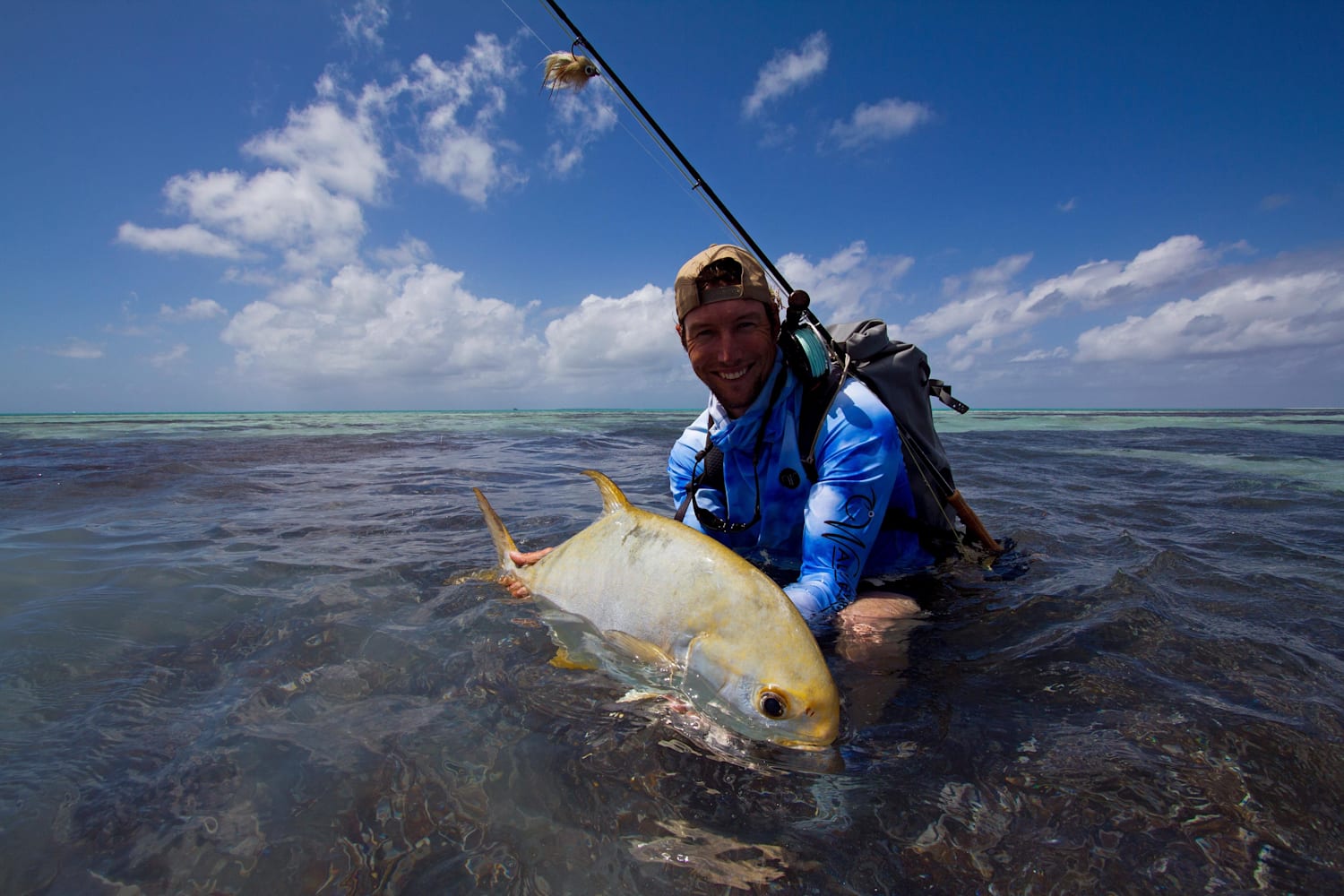 fly fishing for permit alphonse island