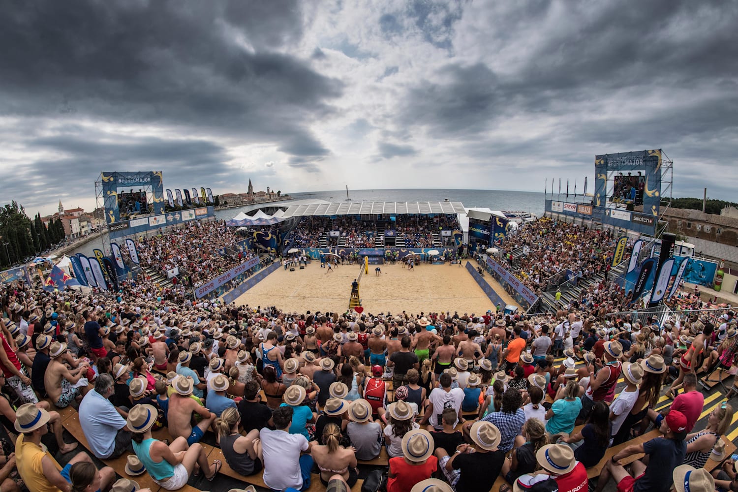 Beach volleyball live stream swatch major croatia