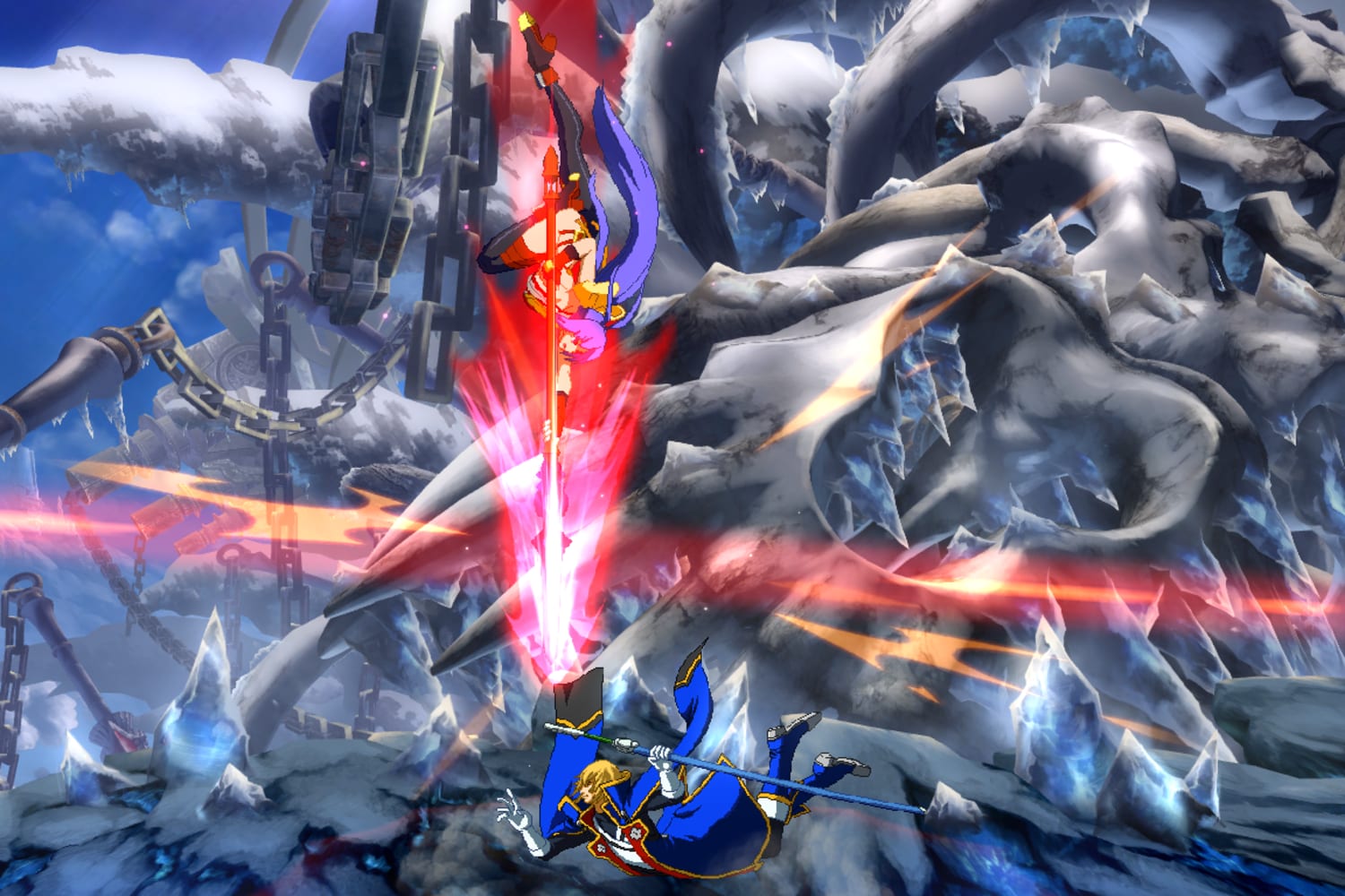 森利道と Blazblue