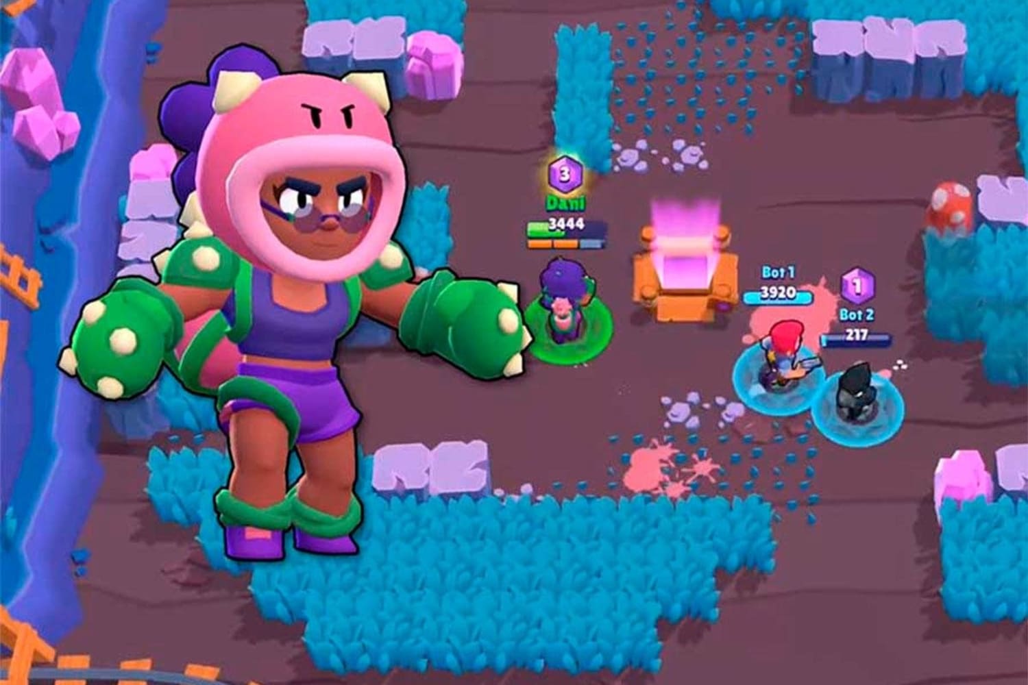 Brawl Stars Primeras Impresiones De Rosa - brawl stars bull quando pierde