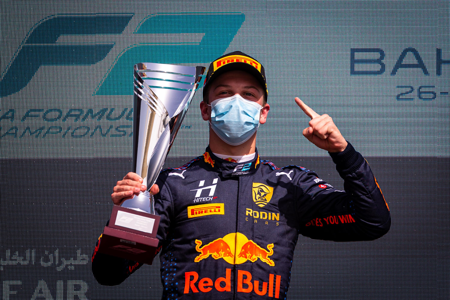 Lawson wins in Bahrain F2 – 2nd in chase, Daruvala 3rd