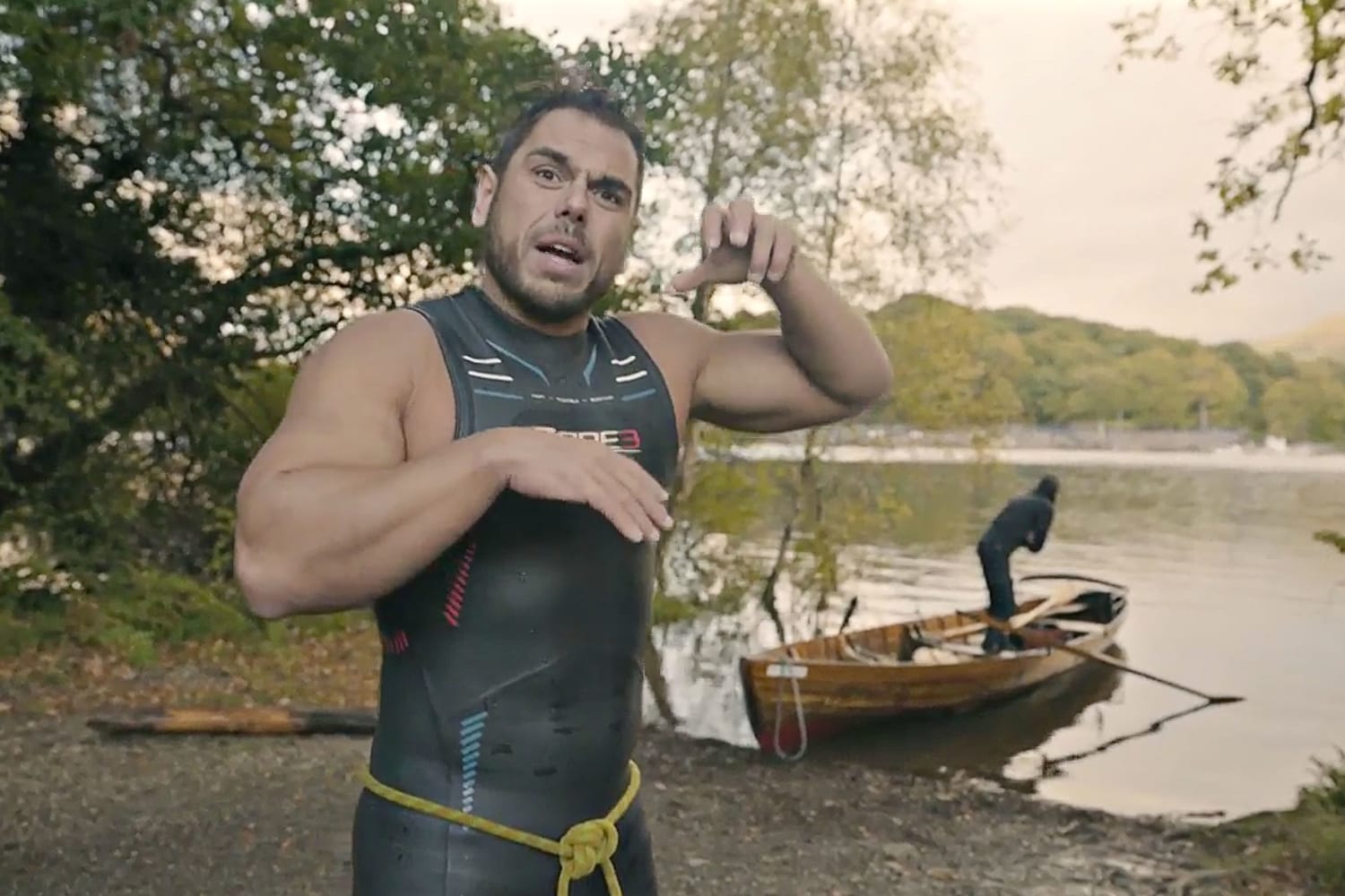 Strongman Swimming S1 E2 openwater training begins