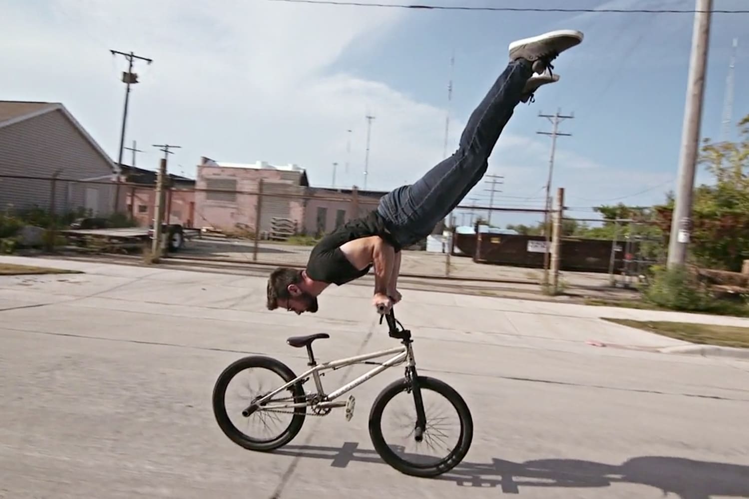 tim knoll bmx iyle milwaukee sokaklarinda