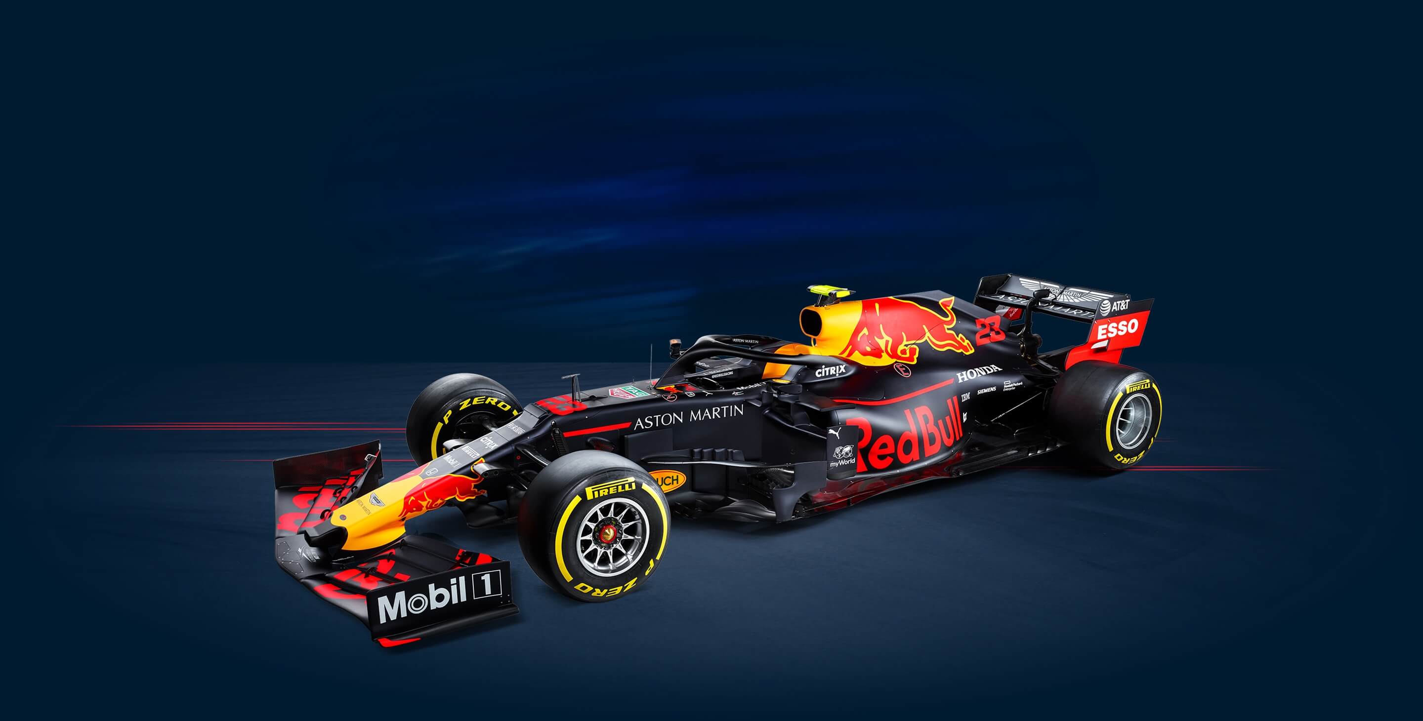 Red Bull shows off its 2020 F1 car