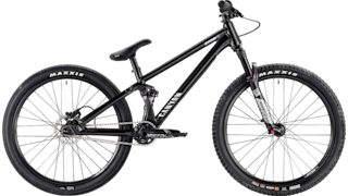 Dual suspension slopestyle bike Clearance