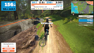 zwift with mountain bike