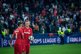 Erling Haaland Champions League Hat Trick Interview
