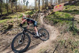 Tom Pidcock Bmc . Uci Mtb Xco World Cup 2021 In Albstadt Report Replay