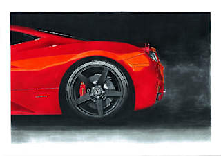 Realistic Car Drawings Interview With Przemek Wiecek