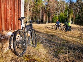 gravel bike on mtb trails
