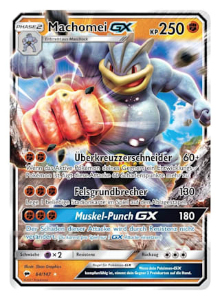 Machomei Gx Seltene Pokemon Karte Wurde Enthullt