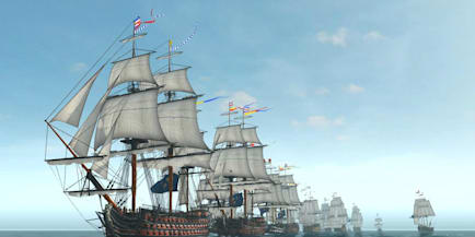 帆船時代の海戦を追求する Naval Action Games
