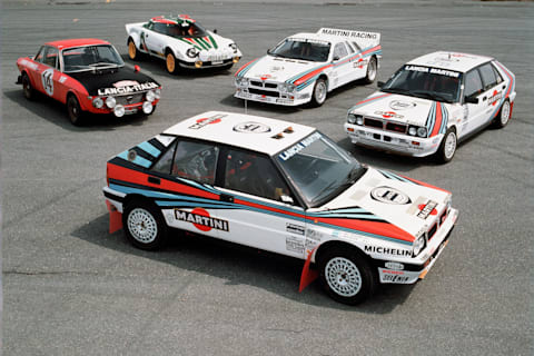名車集結 ランチア歴代wrcマシンを振り返る Wrc ラリー レッドブル