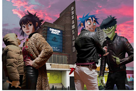 Gorillaz Demon Dayz Festival Line Up Red Bull