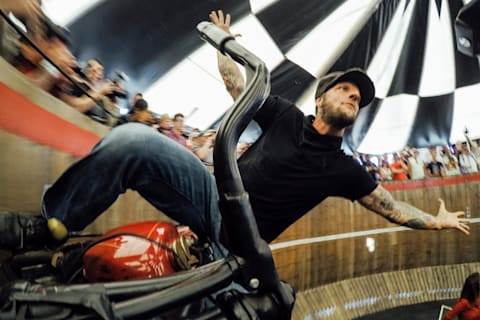 Wall Of Death Rhett Giordano Motorbike Pov Video It was a natural outgrowth of the mosh pit, when people wanted to break into the pit they would form a line and literally rush the pit, becoming part of it. ride rhett rotten s wall of death pov