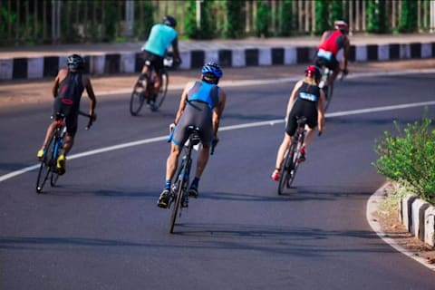 How To Train For A Triathlon Athletes Share Pro Tips Race event kit (swim cap, race bib, wrist tag, helmet tag, bike tag) 3. how to train for a triathlon athletes