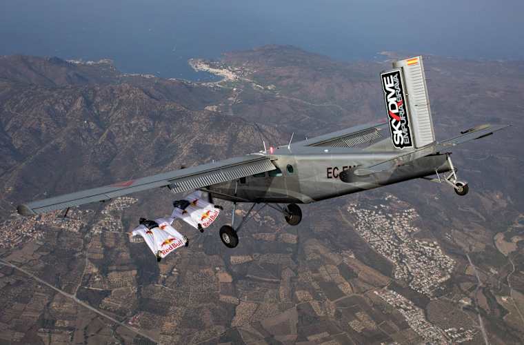 Fred Fugen Vince Reffet Base Jump Into A Plane Video