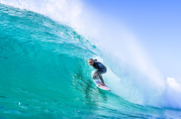 オーロラ サーフィン 空と海のマジック Surfing