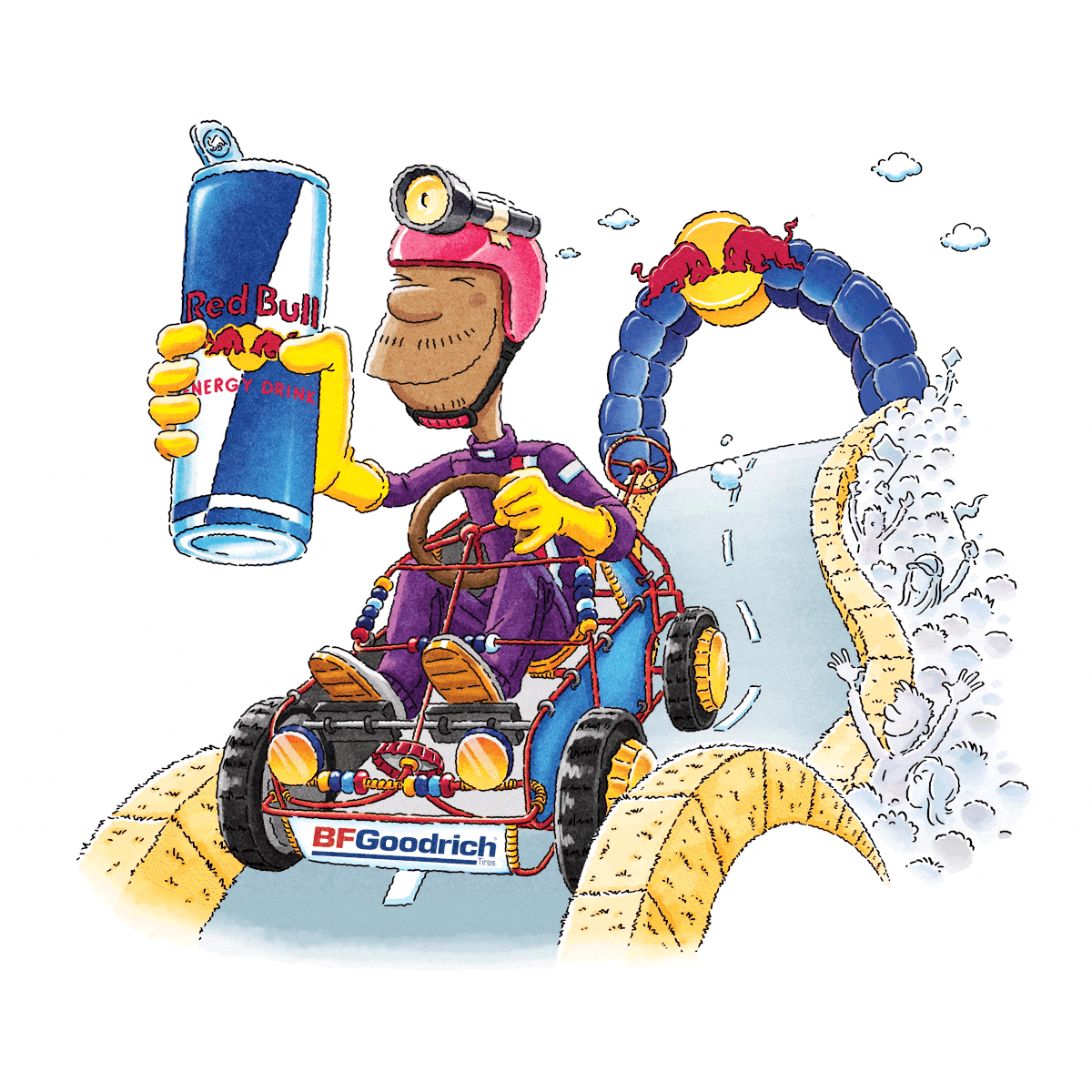 Red Bull Box Cart Johannesburg 2026 Key Visual