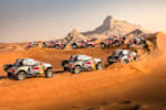 Modèle Réduit SPARK Toyota GR DKR Hilux T1+ N°201 - Vainqueur Dakar 2022 - Échelle 1/43