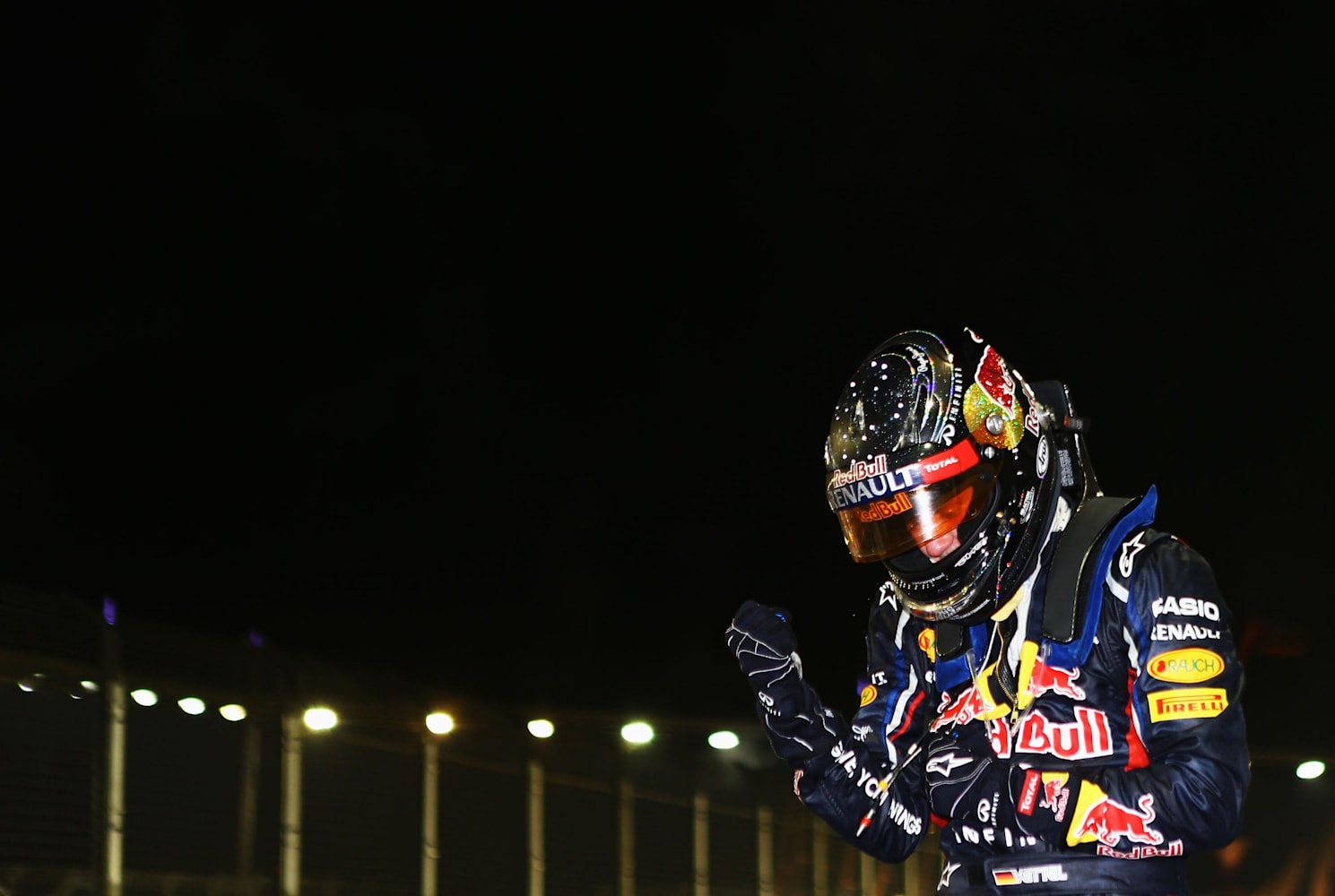 Sebastian roars to victory in Lion City