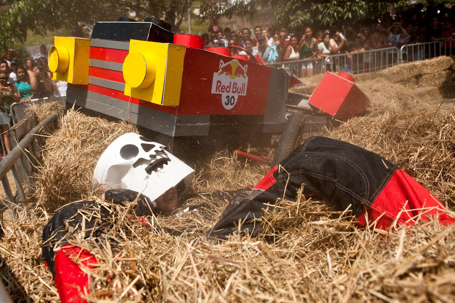 Soapbox crashes store