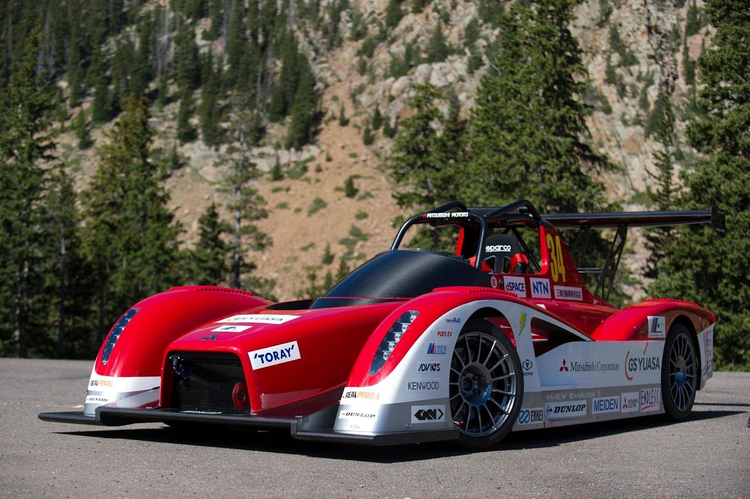 Electric pikes peak car outlet