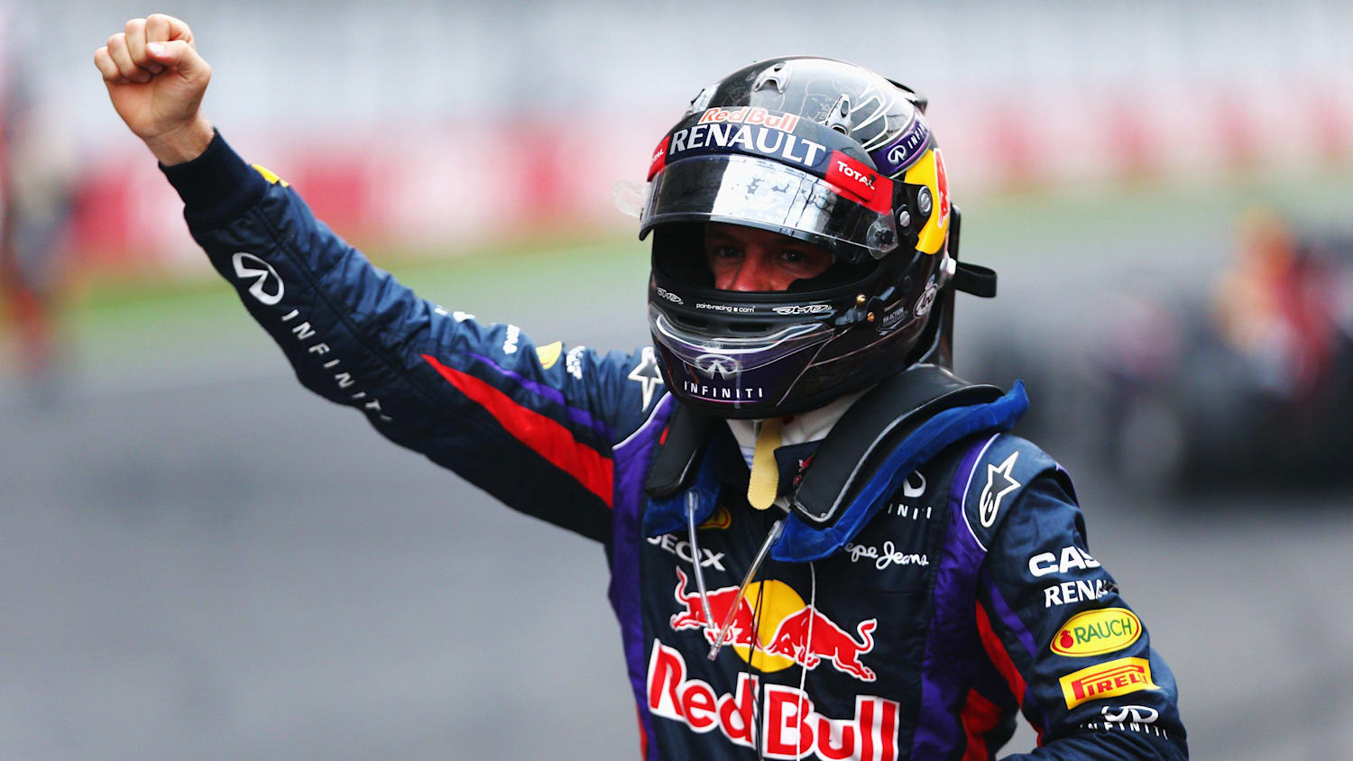 Sebastian vettel 4 time world champion