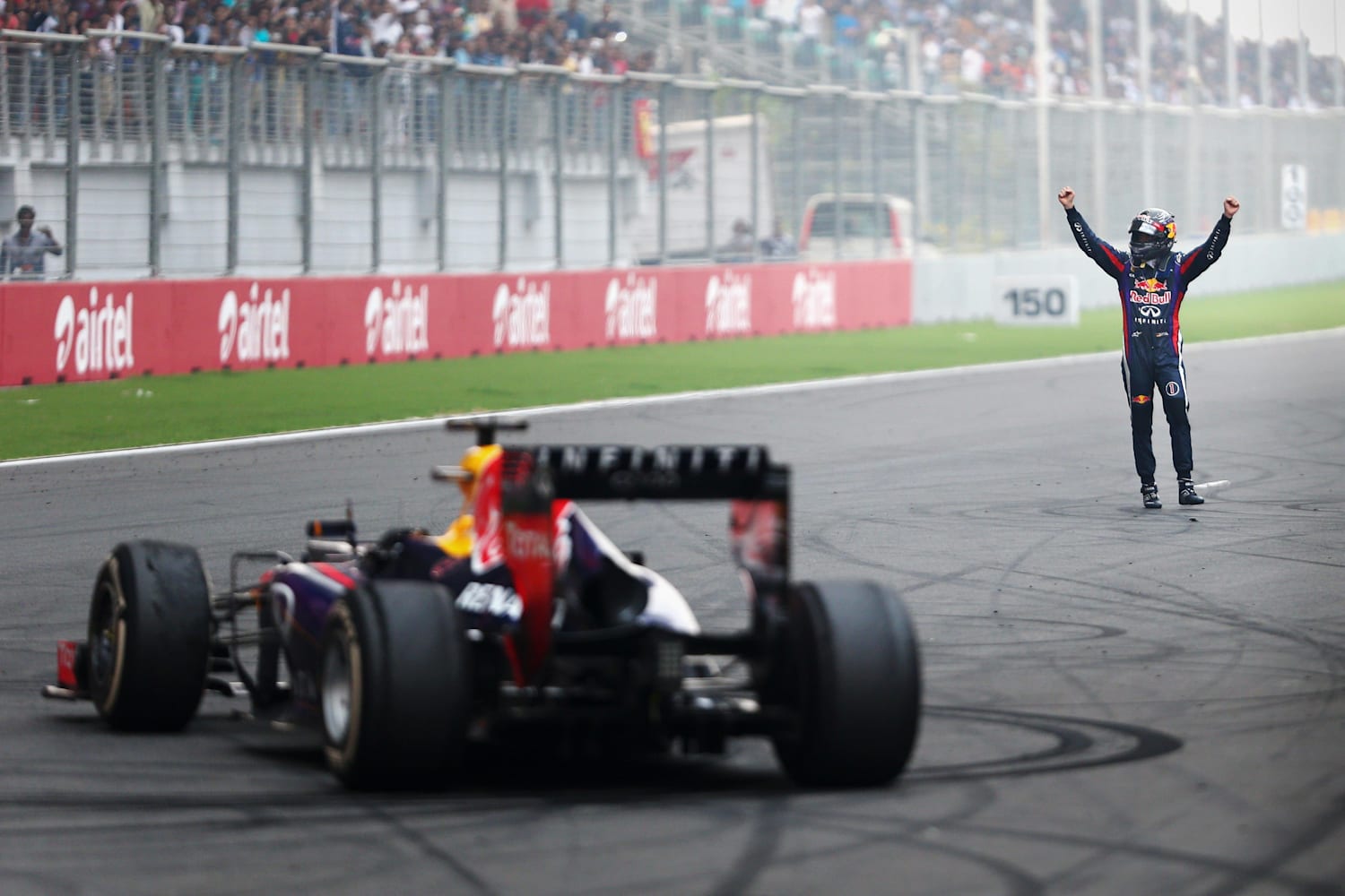 Sebastian Vettel Takes Third Series Championship At 2012 Brazil Formula 1  Grand Prix