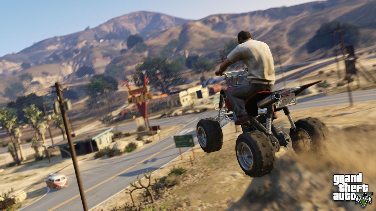 Play Stunt Race GTA V style, a game of Grand Theft Auto