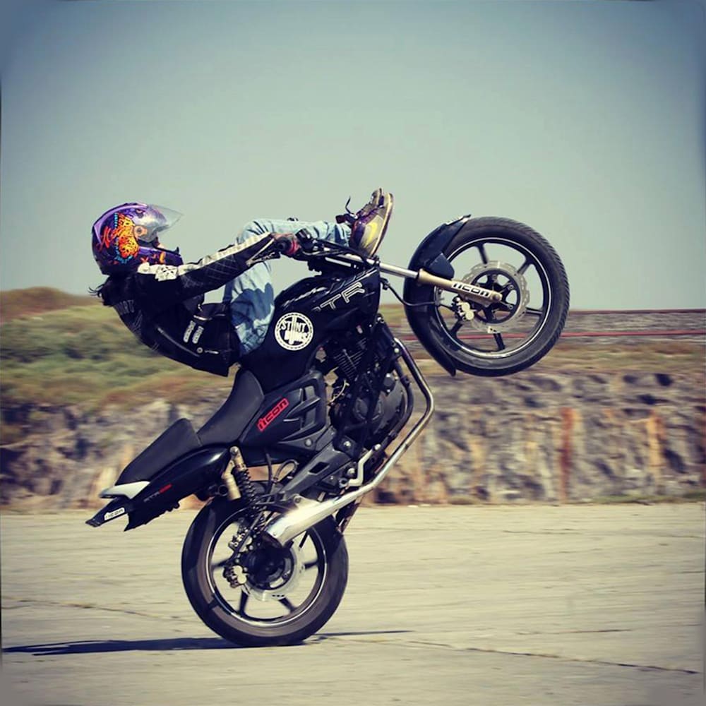 Bike stunt photo clearance