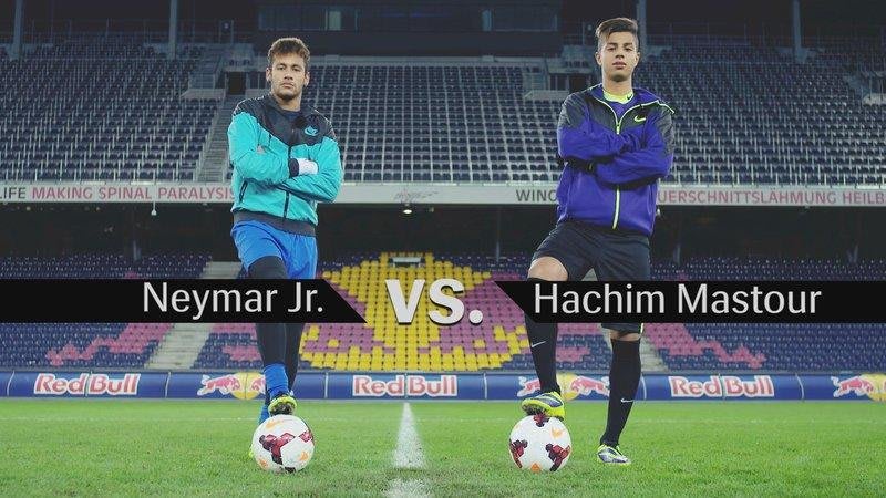 Neymar Jr. vs. Hachim Mastour
