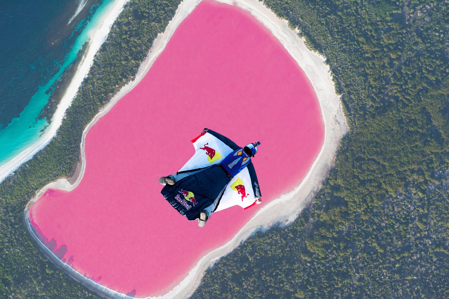 Озеро Хиллер Австралия - почему вода розовая