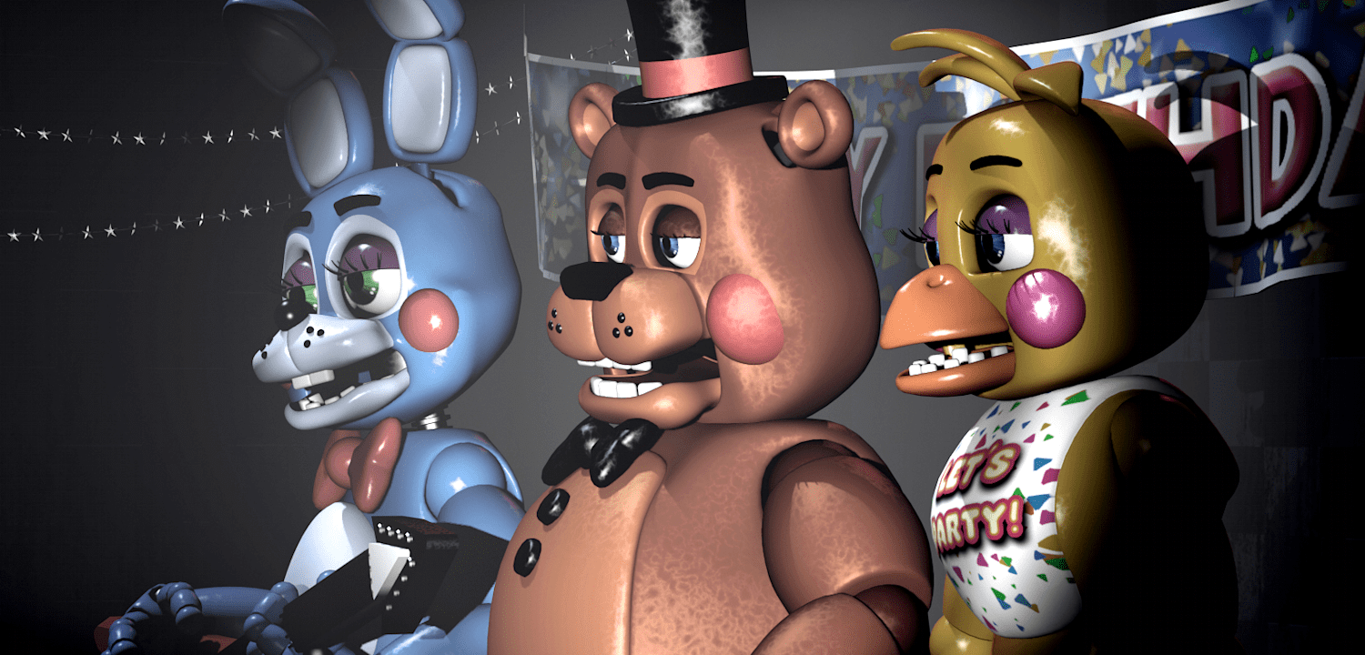 Muñecos de five sale nights at freddy's 2
