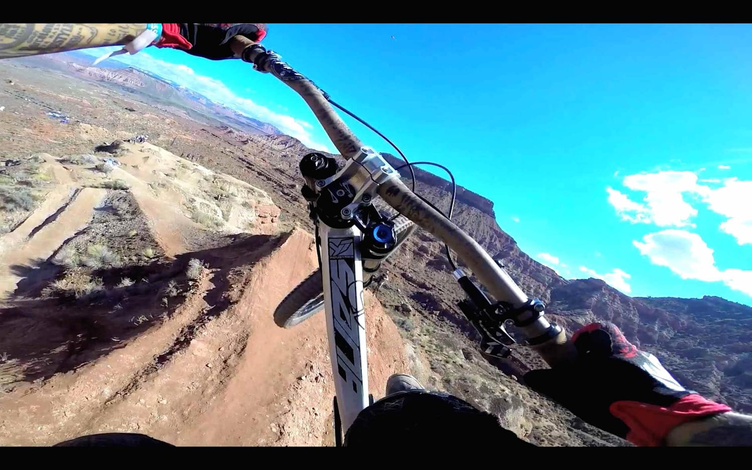 extreme downhill mountain biking gopro