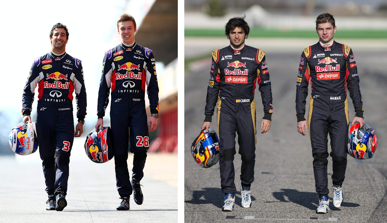 tekst Blive ved tæt Infiniti Red Bull Racing and Toro Rosso karting race