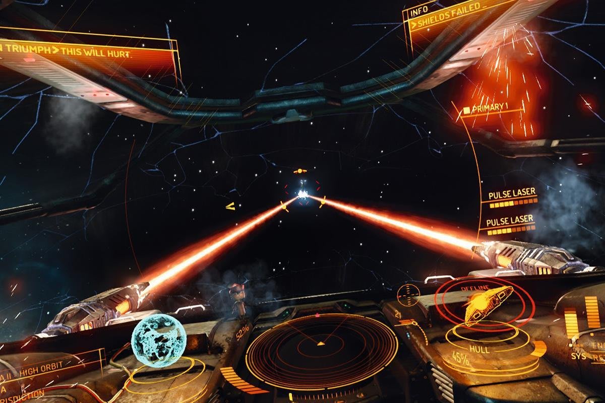 Elite Dangerous Awesome Crowd Funded Space Sim Game Launches On