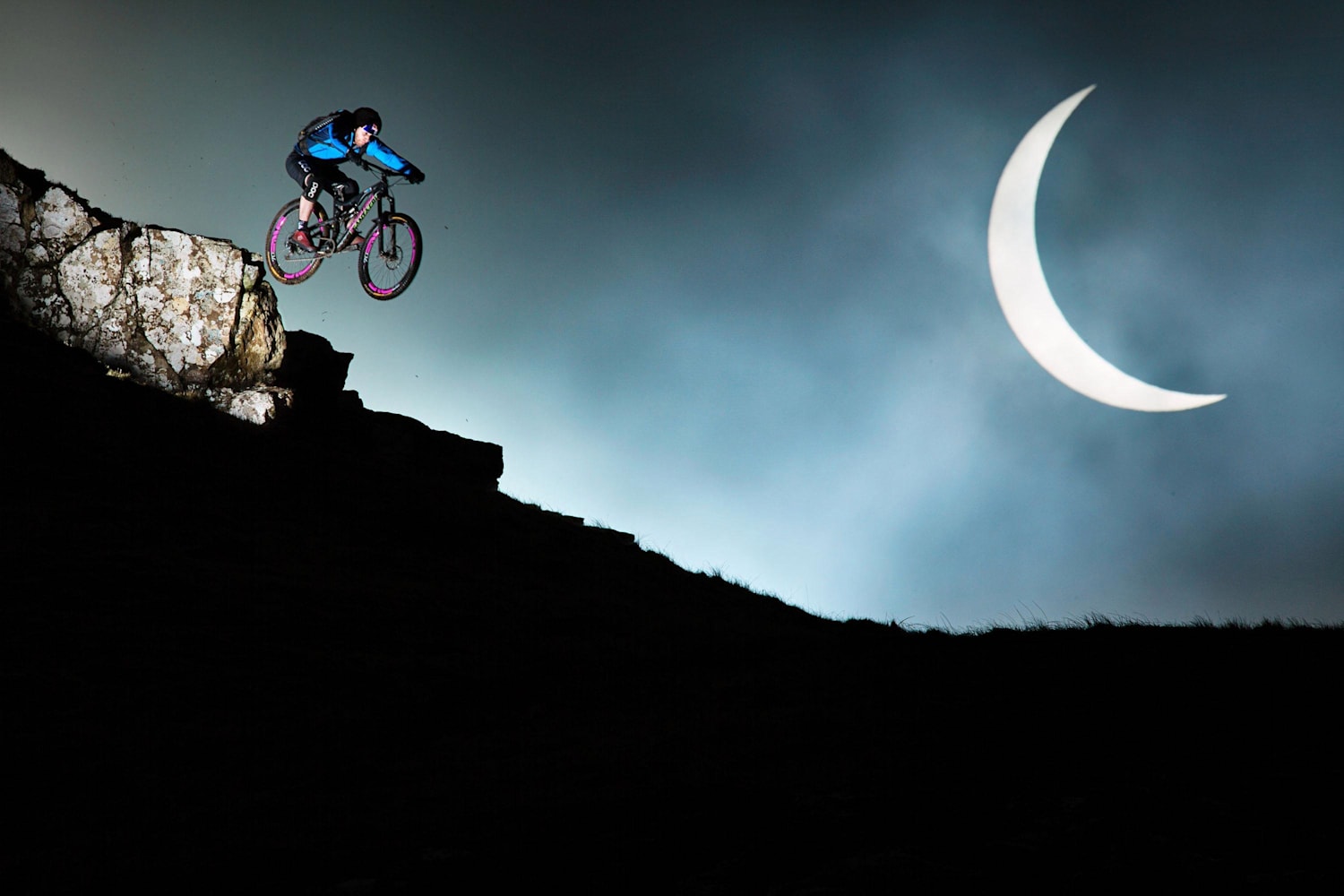Danny MacAskill s solar eclipse bike stunt March 2015