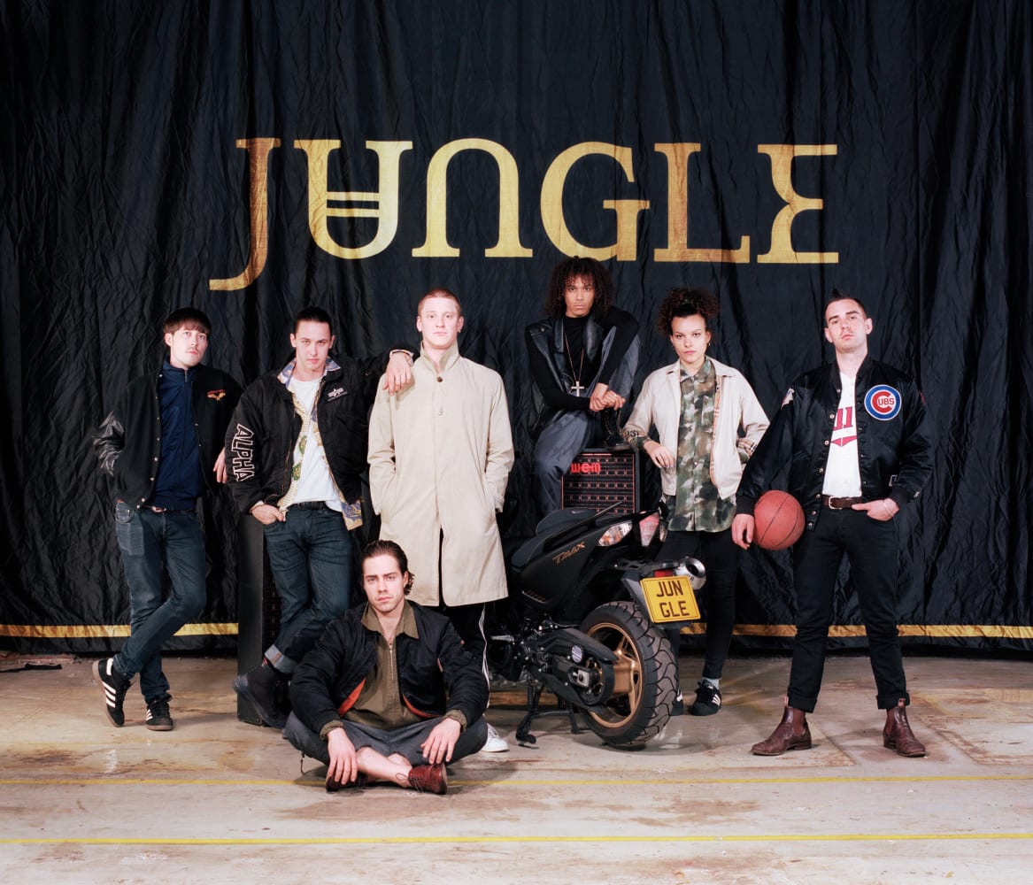La banda británica Jungle en el Tecate Live Out 2022