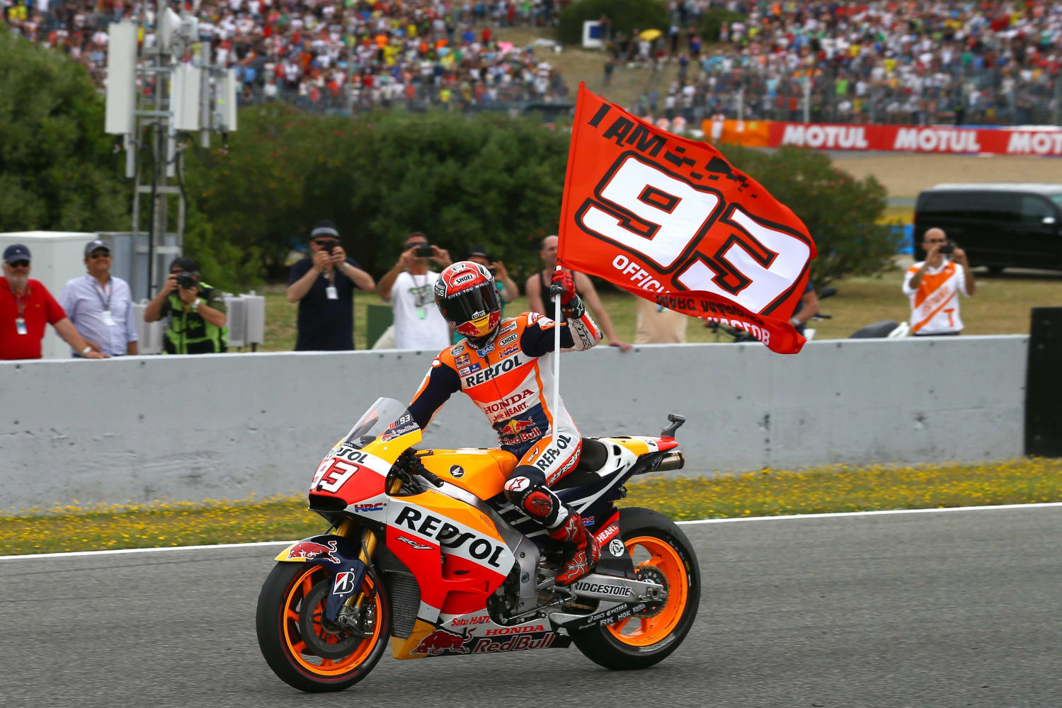 MotoGP World Champion Marc Marquez Jerez Spain
