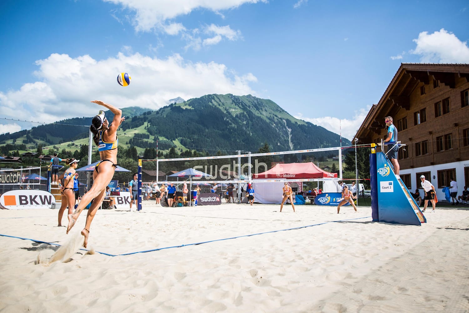 Swatch beach volleyball watch store