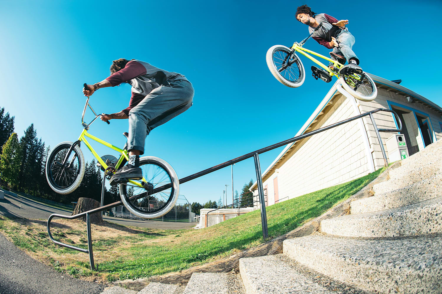 Der Big Rig Urlaub Alex Kennedy Nate Williams BMX