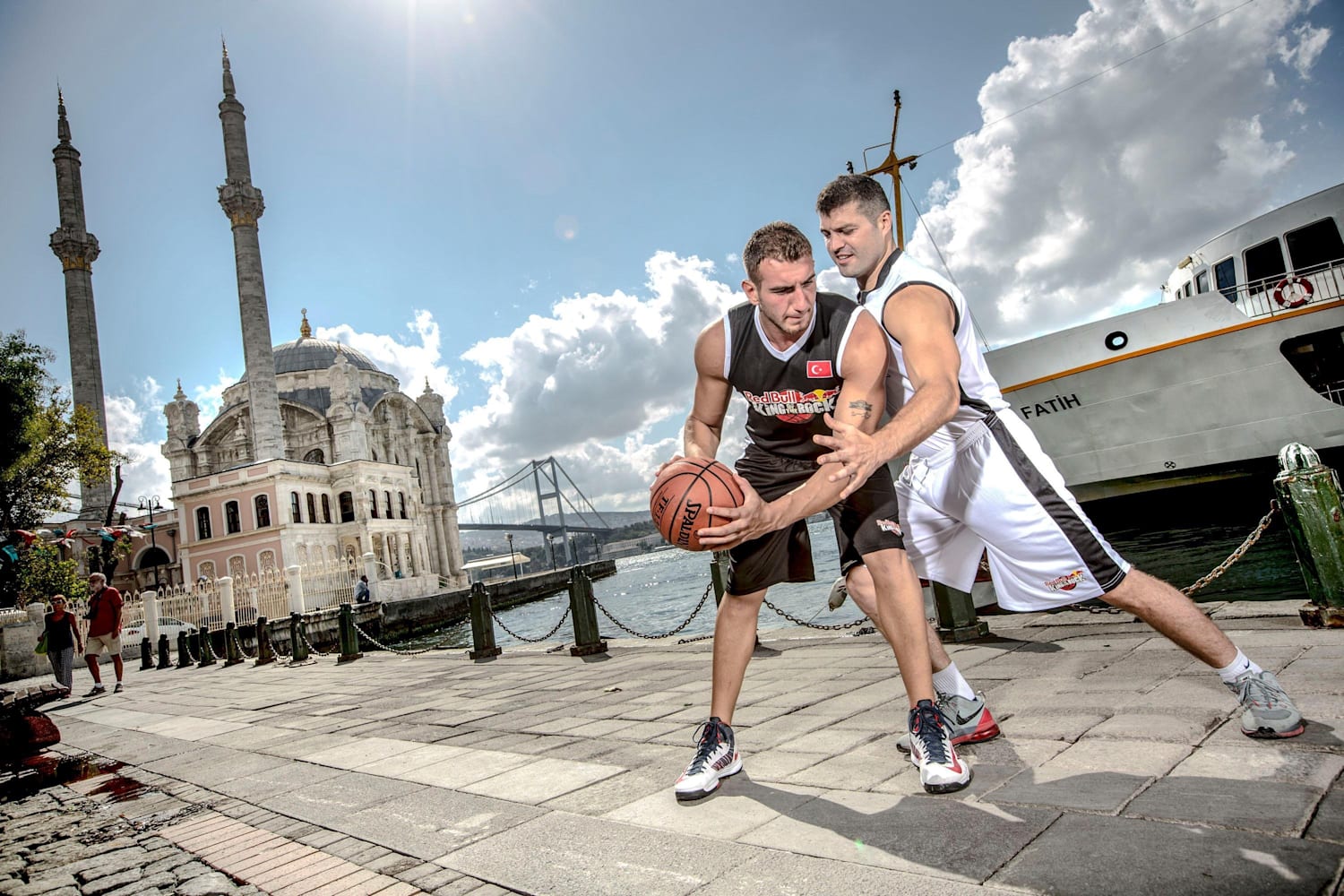 Red Bull King Of The Rock Warm Up At Ortakoy Mosque