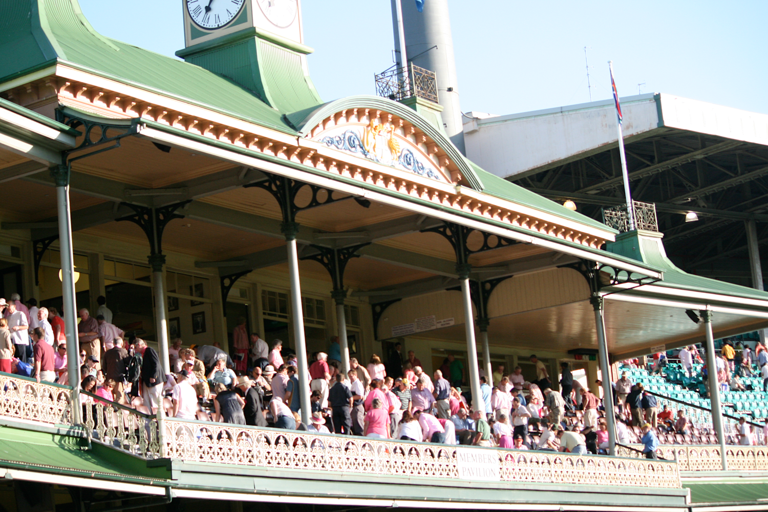 Watching cricket matches from the VIP Box 6 perks