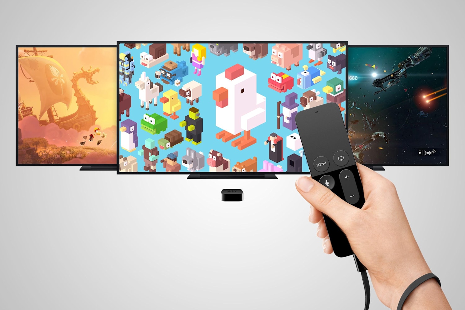 Apple gaming shop console