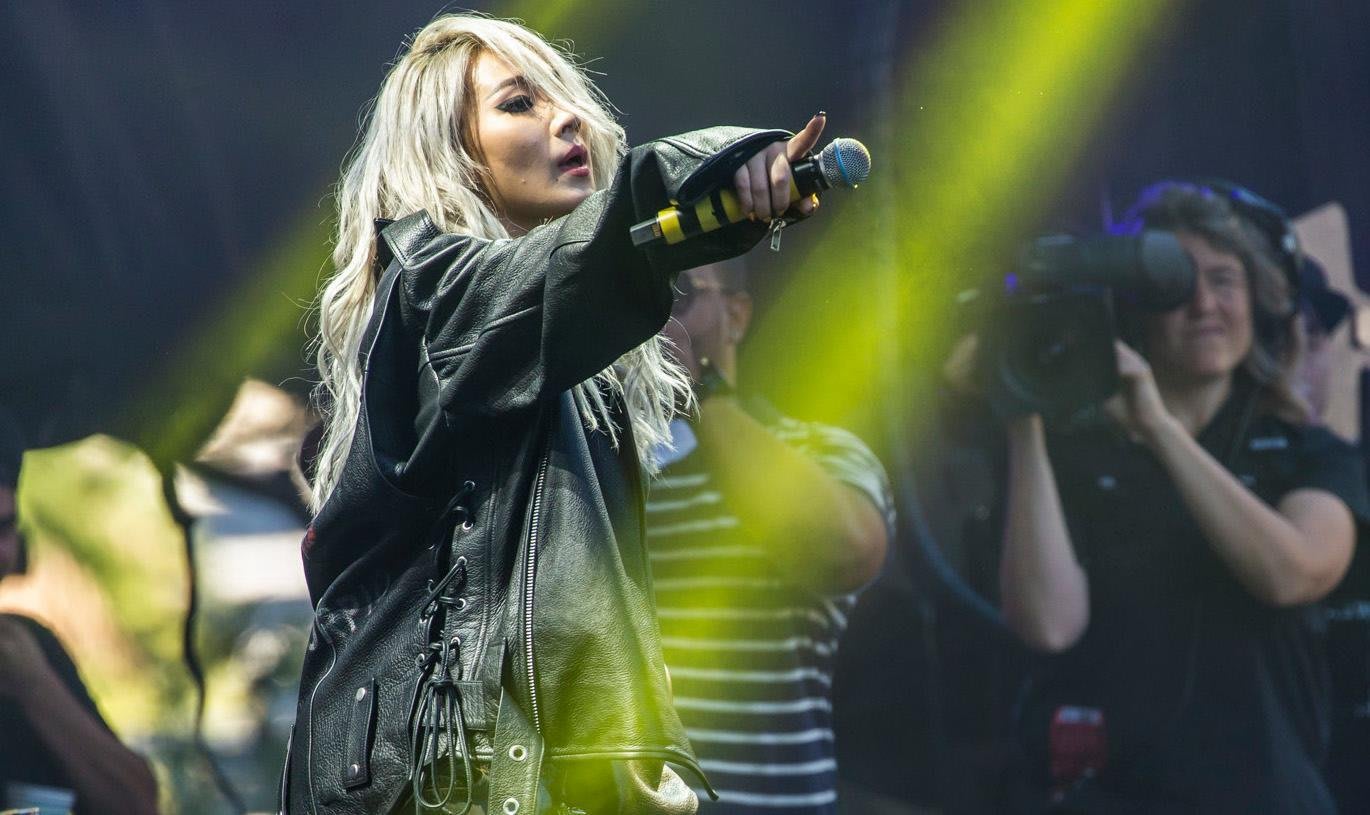 Cl Is Baddest Female At Mad Decent Block Party La 15