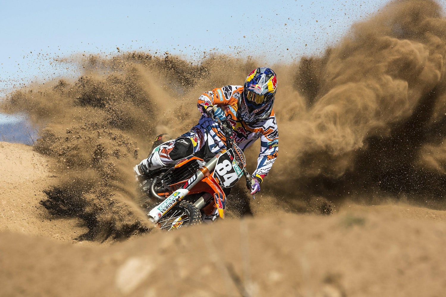 Sand riding dirt bike best sale