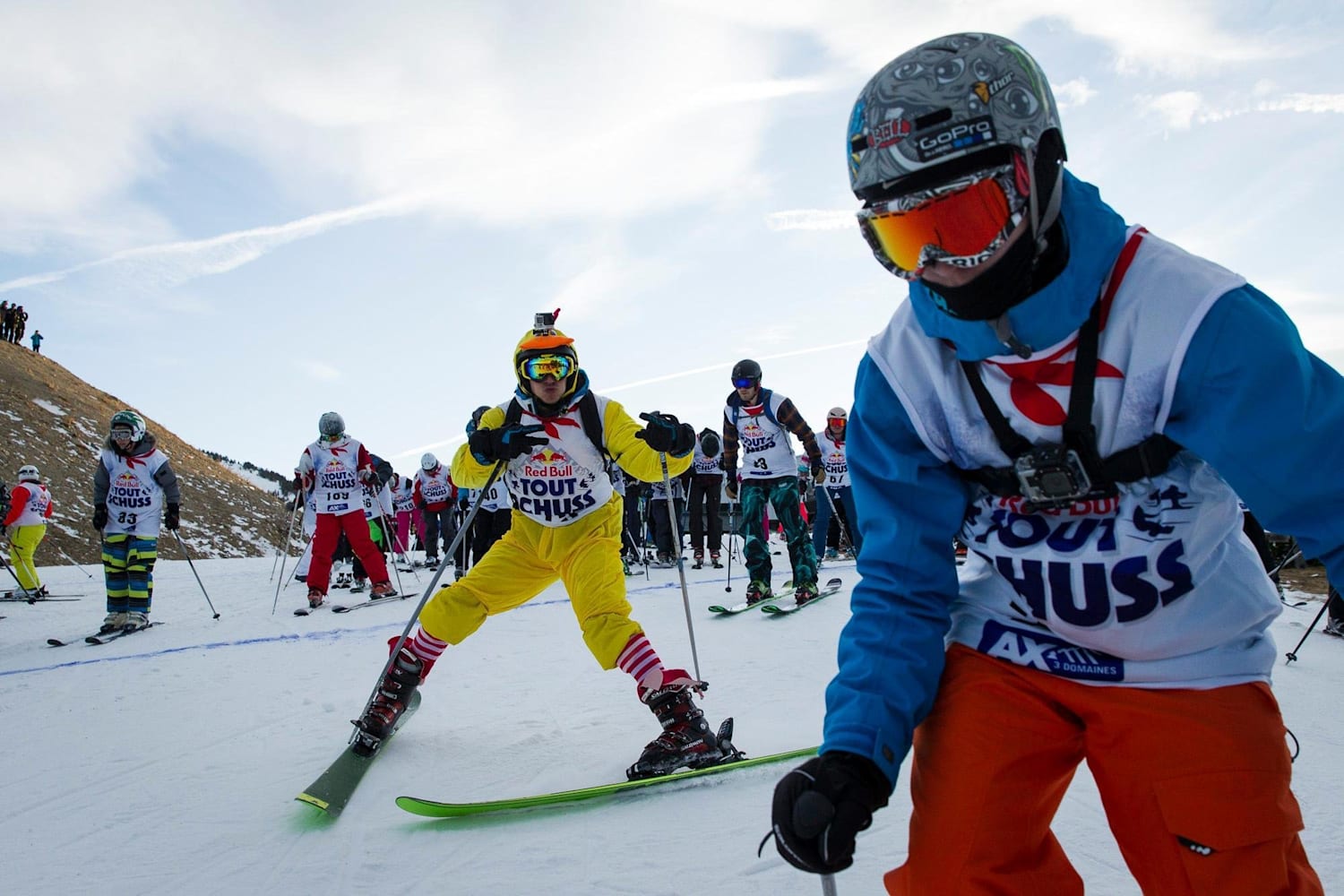 Lunette de ski red bull deals