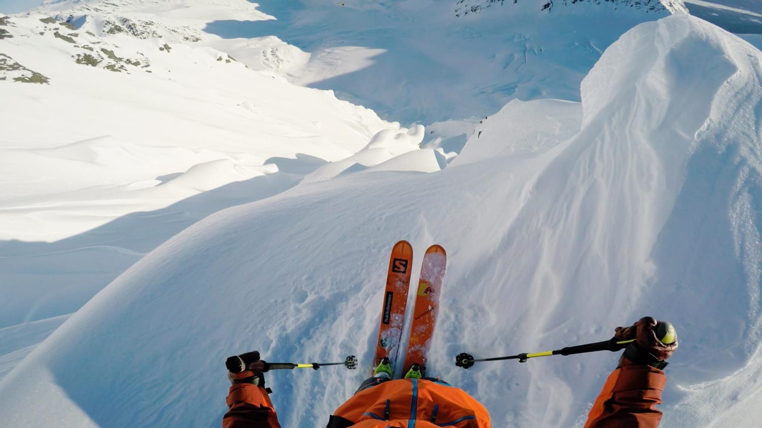 Henrik Windstedt GoPro run skiing Alaska POV +video+